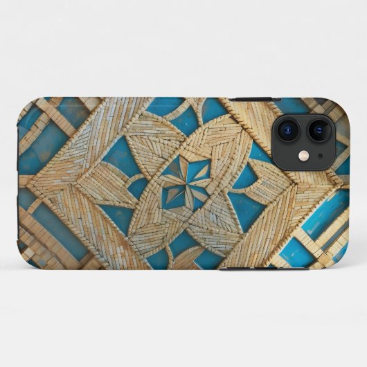 verweven patroon Case-Mate iPhone case (Achterkant (horizontaal))