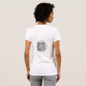 Verweven Tapestry van Time Women T Shirt (Achterkant volledig)