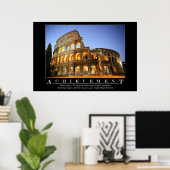 Verwezenlijking - Motivatie Poster (Thuiskantoor)