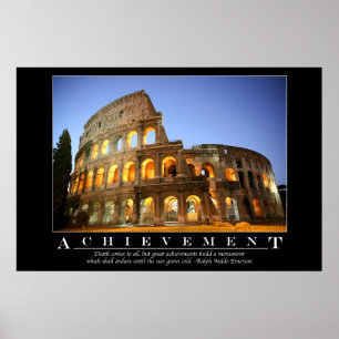 Verwezenlijking - Motivatie Poster