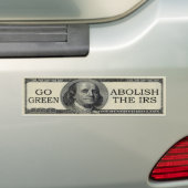 Verwijder de ijskranksticker van de IRS-bumper Bumpersticker (Op auto)