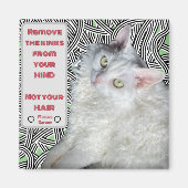 Verwijder de knikken uit je hoofd, niet je haar magneet (Voorkant)