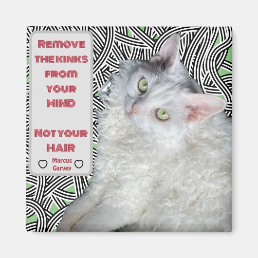 Verwijder de knikken uit je hoofd, niet je haar magneet (Voorkant)