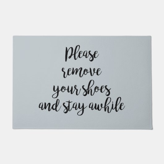 Verwijder de Vloermat van uw schoenen Deurmat (Voorkant)