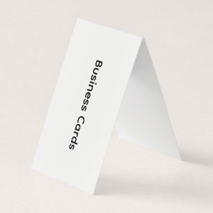 Verwijder deze tekst en voeg eigen ontwerp gevouwe visitekaartje