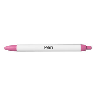 Verwijder deze tekst en voeg eigen ontwerp pink ra zwarte inkt pen