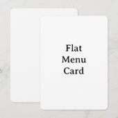 Verwijder deze tekst en voeg eigen ontwerp toe 11, menu (Voorkant / Achterkant)