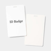 Verwijder deze tekst en voeg uw eigen ontwerp toe badge (Voor- en achterkant)