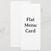 Verwijder deze tekst en voeg uw eigen ontwerp toe menu (Voorkant / Achterkant)