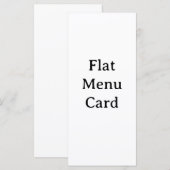 Verwijder deze tekst en voeg uw eigen ontwerp toe menu (Voorkant / Achterkant)