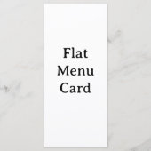 Verwijder deze tekst en voeg uw eigen ontwerp toe menu (Voorkant)