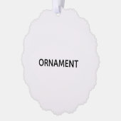 Verwijder deze tekst en voeg uw eigen ontwerp toe ornament kaart (Links)