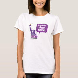 Verwijder door impeachment veroordelen t-shirt