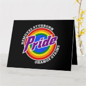 Verwijder hardnekkige Oranje vlekken Pride Month L Kaart (Gele Bloem)