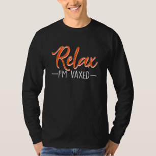 Verwijder het volledig gevaccineerde vaccin tegen  t-shirt