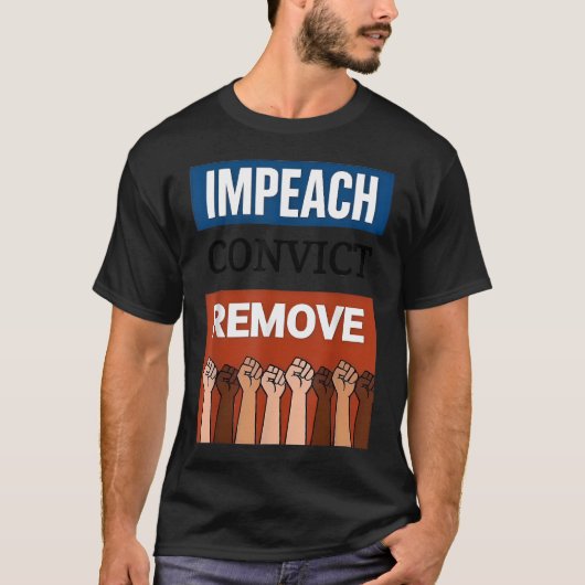 Verwijder Impeach Veroordeel T-shirt (Voorkant)