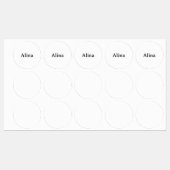 verwijder mijn tekst en voeg eigen ontwerp toe Med Labels (Vel)