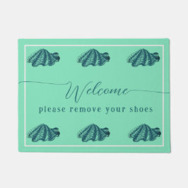 Verwijder Schoenen Beach House Welkom Deurmat
