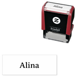 verwijder tekst en voeg eigen ontwerp toe 1,8" x 0  zelfinktende stempel