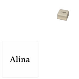 verwijder tekst en voeg eigen ontwerp toe 1" x 1" rubberstempel
