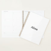 verwijder tekst en voeg eigen ontwerp toe standaar planner (Display)