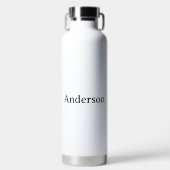 Verwijder tekst Vervang eigen ontwerp 32 oz Waterfles (Voorkant)