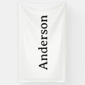 Verwijder tekst Vervang eigen ontwerp 3' x 5' Binn Spandoek (Verticaal)
