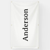 Verwijder tekst Vervang eigen ontwerp 3' x 5' Buit Spandoek (Verticaal)