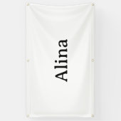 verwijder tekst voeg eigen ontwerp toe 3' x 5' Bui Spandoek (Verticaal)