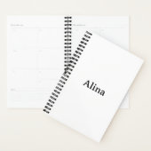 verwijder tekst voeg eigen ontwerp toe klein 5.5" planner (Display)