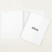 verwijder tekst voeg eigen ontwerp toe standaard 2 planner (Display)