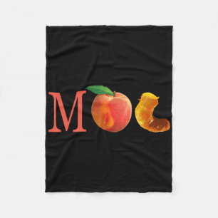 Verwijder Trump - M Peach The Orange Anti Trump Fleece Deken