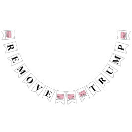 Verwijder Trump White House Pink Slip voor Trump Vlaggetjes
