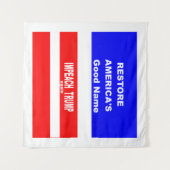 Verwijder uit het ambt wandkleed (Voorkant (horizontaal))