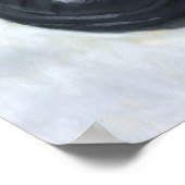 Verwijder uw schoenen: oliepastel poster (Hoek)