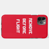 Verwijder voor de vlucht iPhone Samsung Phone Case (Achterkant (horizontaal))