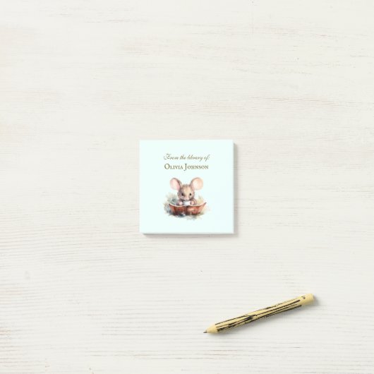 Verwijderbare aangepaste bladwijzer post-it® notes (Op bureau)