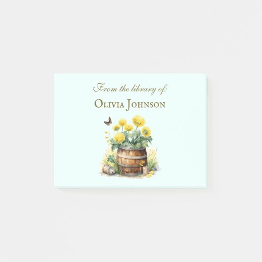 Verwijderbare aangepaste bladwijzer post-it® notes (Voorkant)