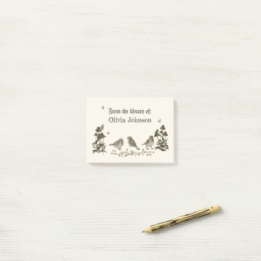 Verwijderbare aangepaste bladwijzer post-it® notes (Op bureau)