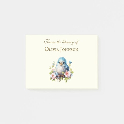 Verwijderbare aangepaste bookplate pad Post-it not Post-it® Notes (Voorkant)