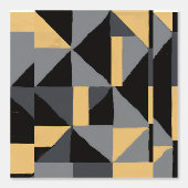 Verwijderbare geometrische behang Art Deco Modern (Voorkant)