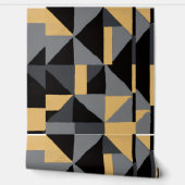 Verwijderbare geometrische behang Art Deco Modern (Afrollen)