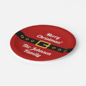 Verwijderbare kerstborden met kerstcadeaudruk papieren bordje (Gekanteld)