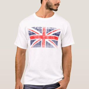 VERWIJDERDE BRITSE VLAG T-SHIRT