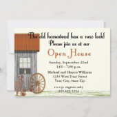 Verwijderde Home Open House Party Kaart (Voorkant)