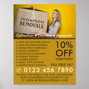 Verwijderdoos, Verwijderend Bedrijf Adverteren Poster