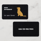 🐕 verwijderen van huisdierafval visitekaartje (Voorkant / Achterkant)