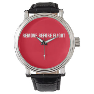VERWIJDEREN VÓÓR VLUCHT - eWatch Horloge