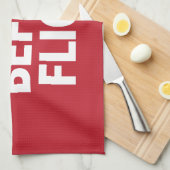 Verwijderen voor vlucht theedoek (Quarter Fold)