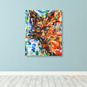 Verwijdering Canvas Afdruk (Insitu (Houten vloer))